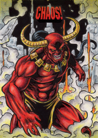 Lucifer Sketch Card