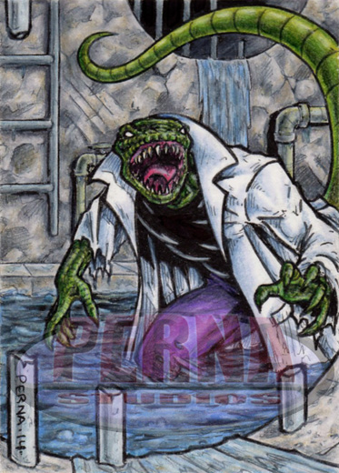 Lizard - Sketch Card