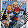 Captain Marvel - 2015 Marvel Fleer Retro