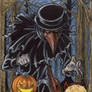 Plague Doctor Sketch Card - Hallowe'en 2