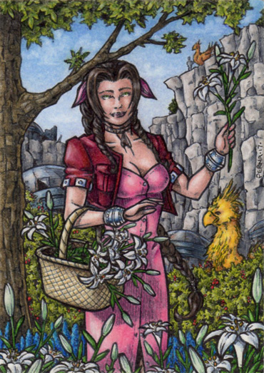 Aeris - Sketch Card