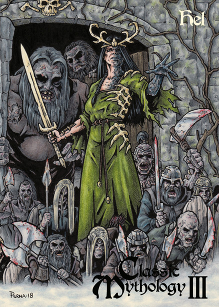 Hel Deviantart Hel - Classic Mythology III Card Art by tonyperna on DeviantArt