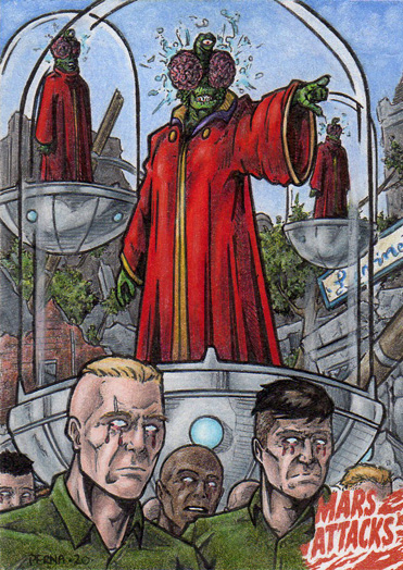 Mars Attacks Ink Mars Attacks - Sketch Card 5 by tonyperna on DeviantArt