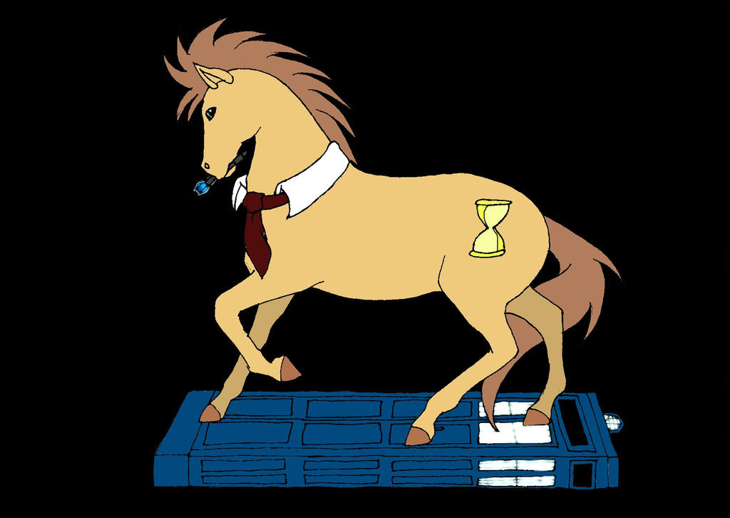 Doctor Whooves Horse Colored