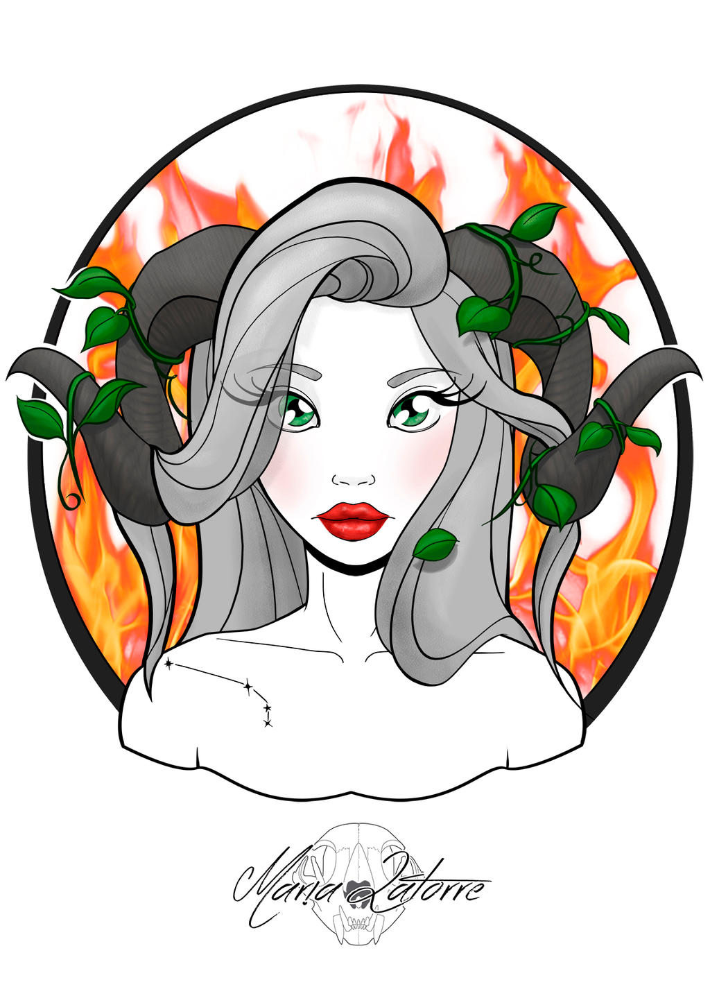 Aries Maria Latorre by marialatorreart