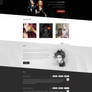 Hair salon Hair in danger Flat Web design