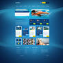 SportyWodne - web design for water sports portal