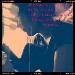music,music, music.