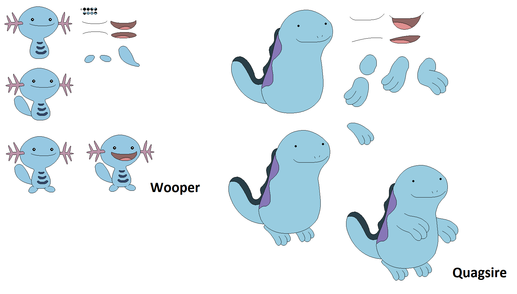 Wooper Evolution Chart