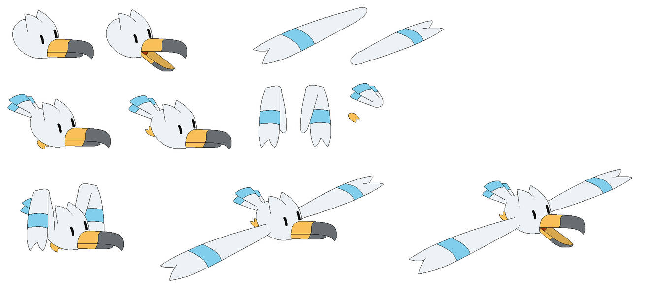 Wingull character builder by AlexTheBuizel52138 on DeviantArt