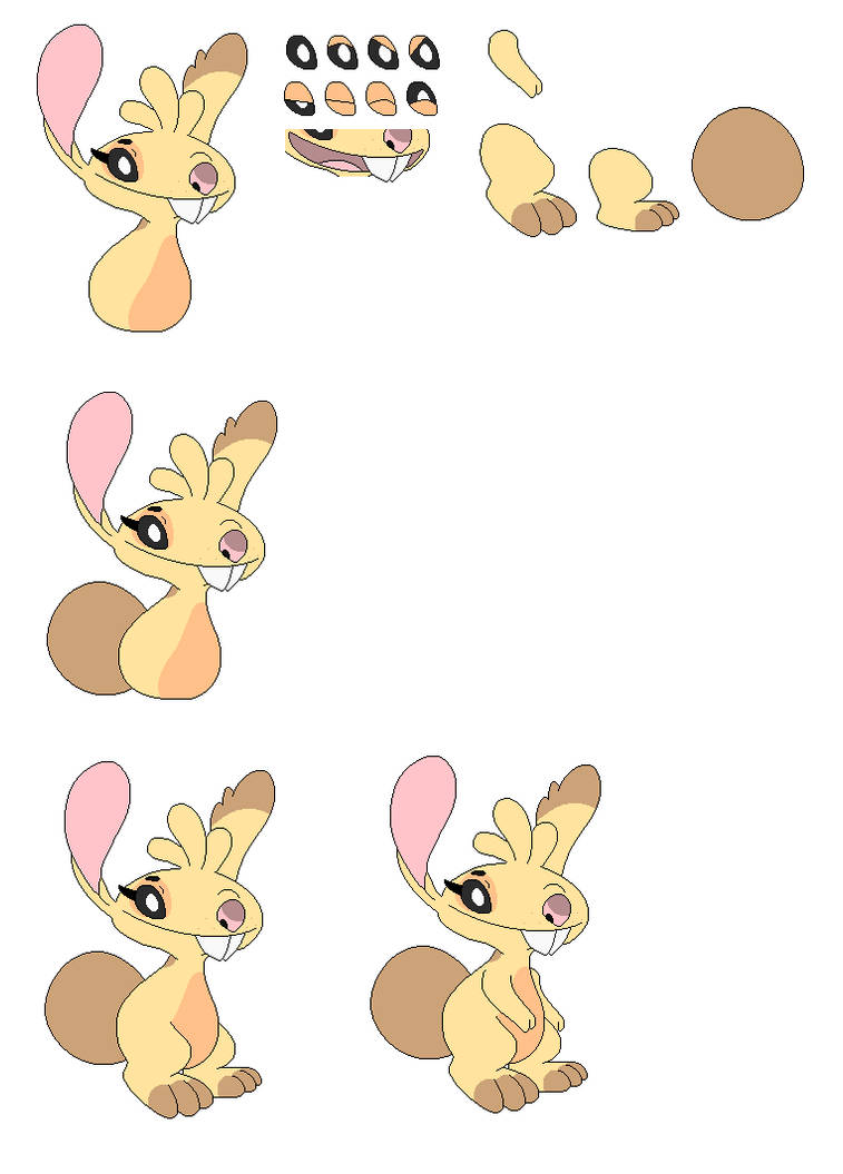 New Rabbit Character Rabbit character builder by AlexTheBuizel52138 on DeviantArt