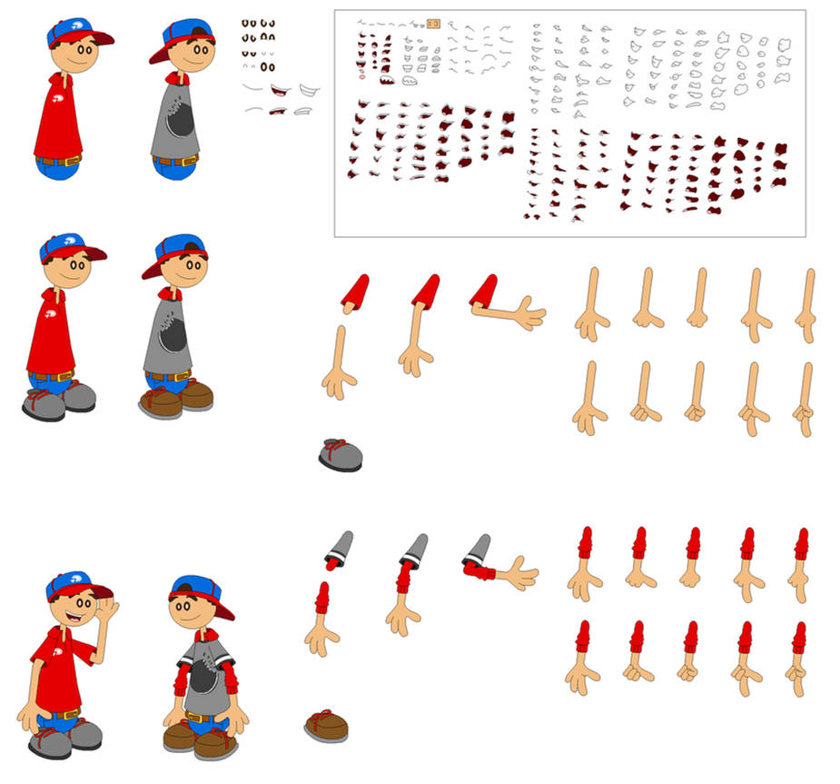 Delivery Boy Roy character builder by AlexTheBuizel52138 on DeviantArt
