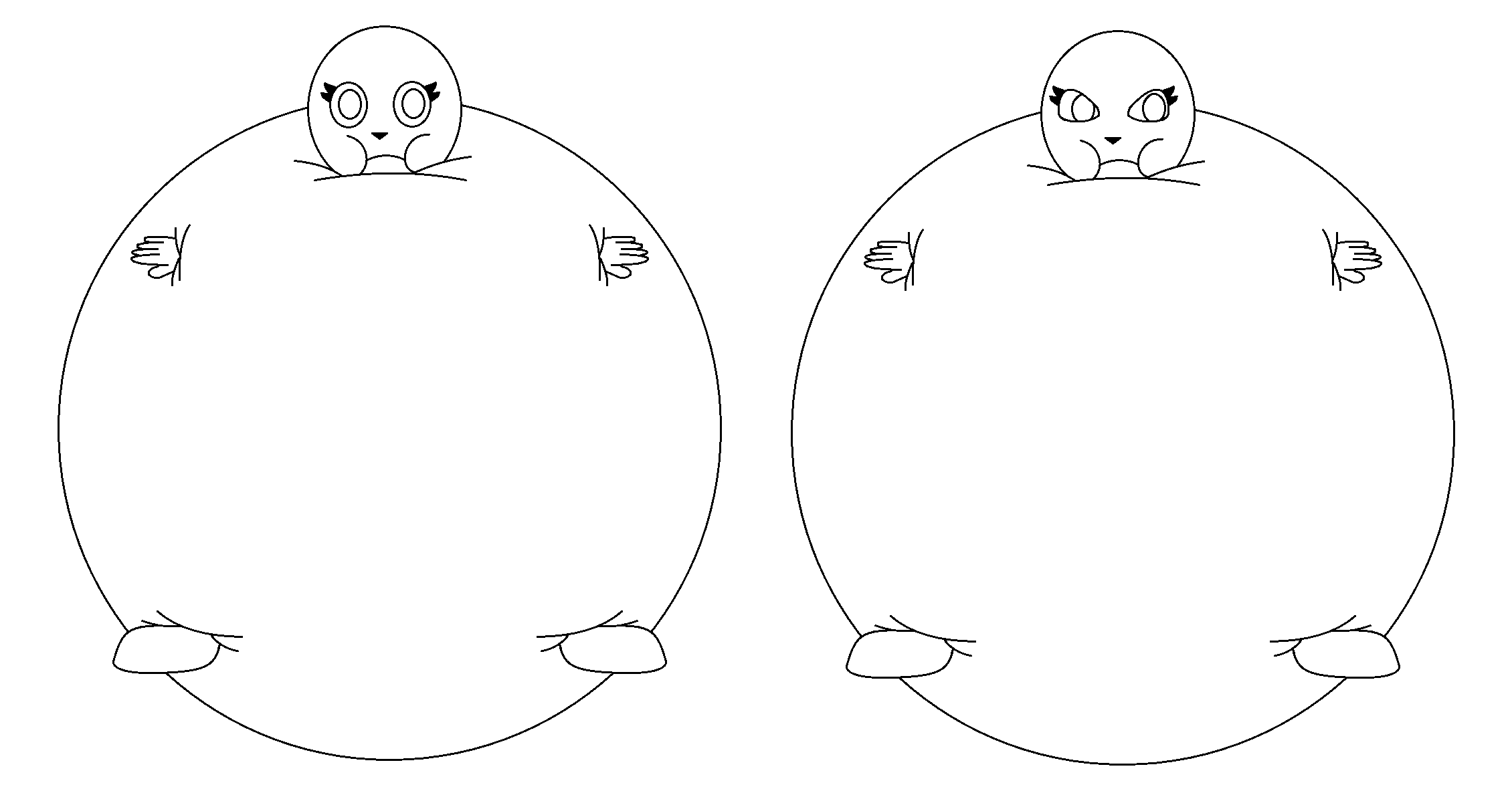 Over Inflated Base Furry Female Inflated base by BlueBuizelAlex2005 on DeviantArt