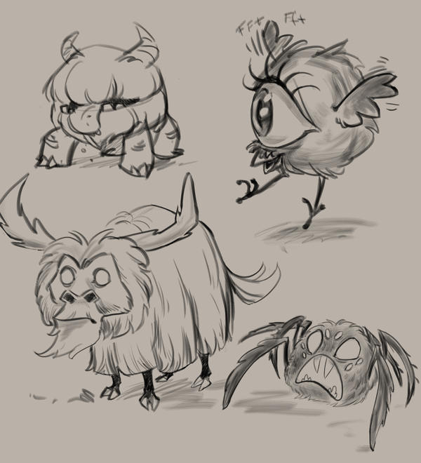 don't starve sketches