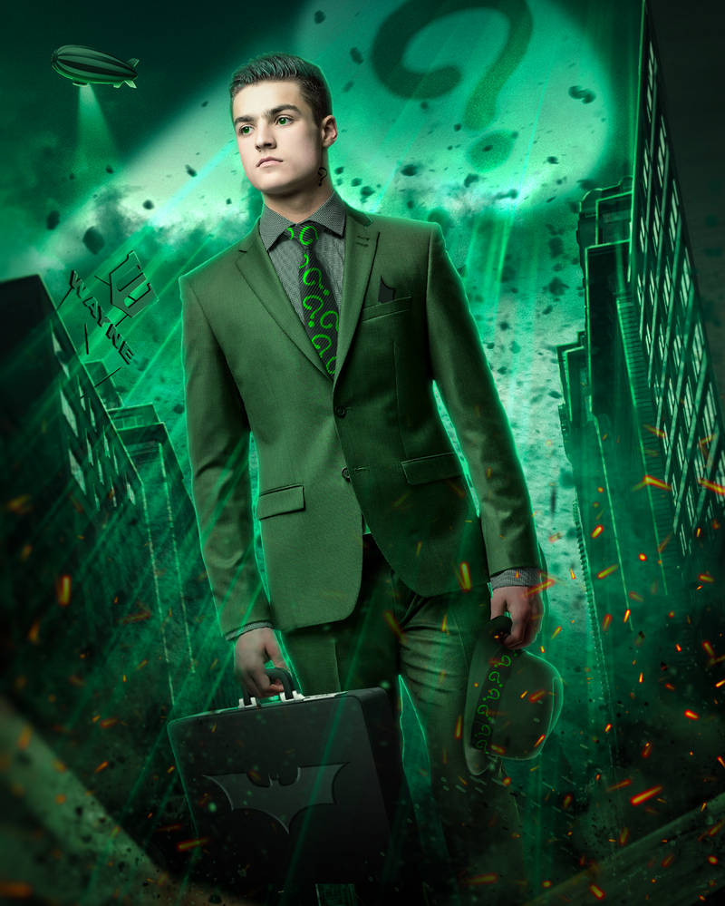 Nightmare Riddler The Riddler by NikitaAries on DeviantArt