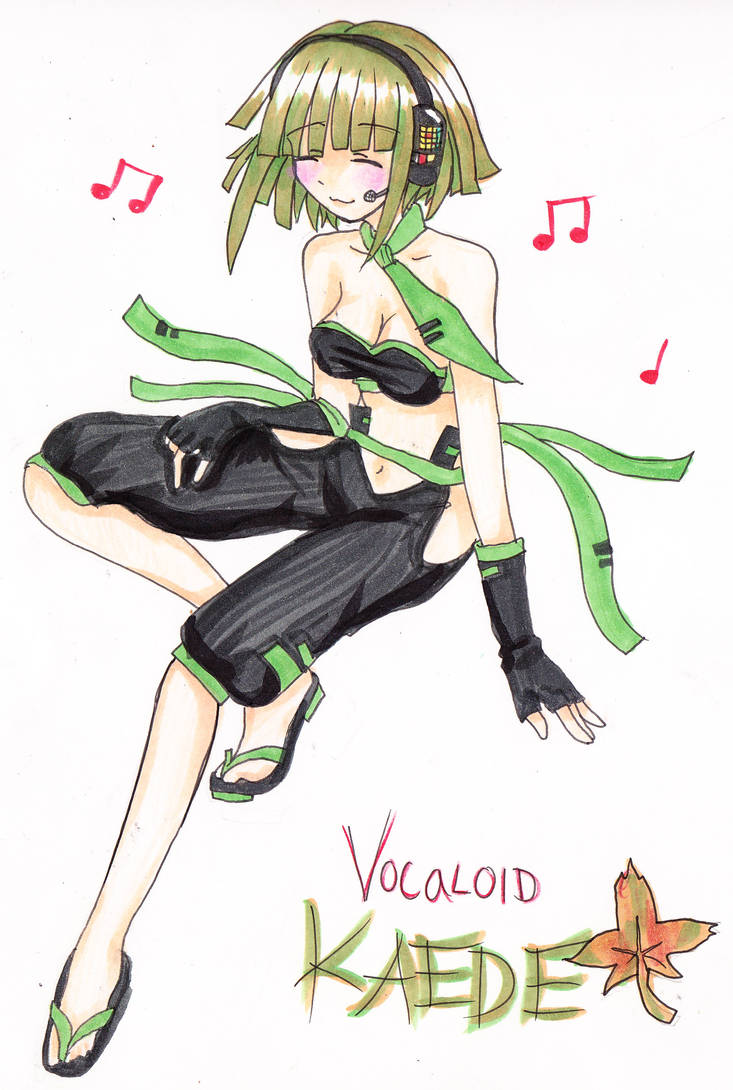 Vocaloid Kaede by mosspluse