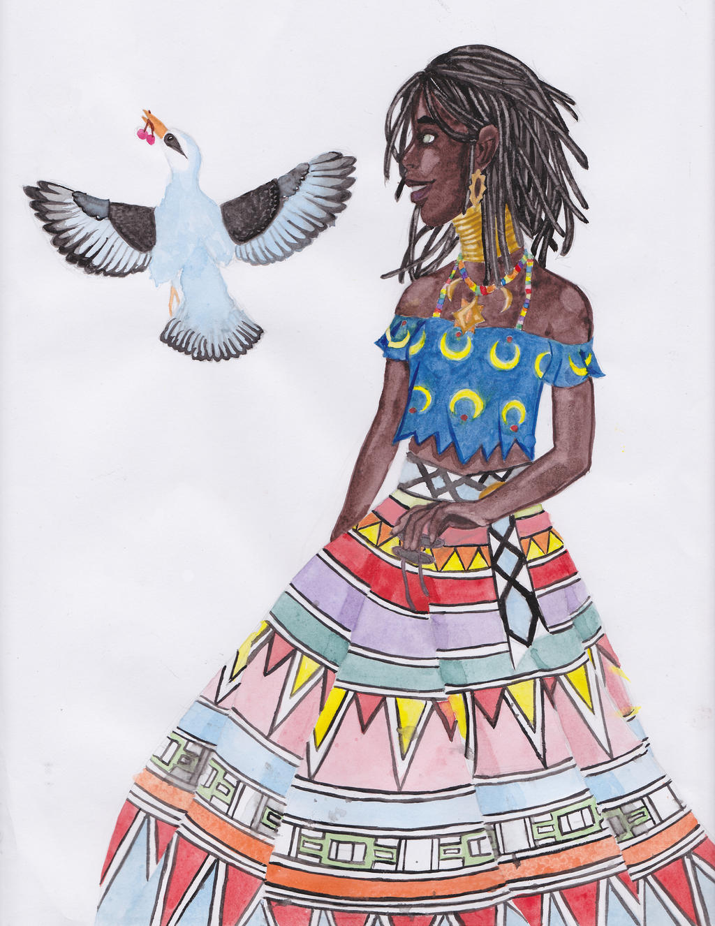 Ndebele girl - SilenceInTheSoul arttrade