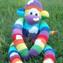 Rainbow Sock Monkey