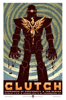 Clutch gigposters
