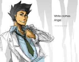 White clothes Angel