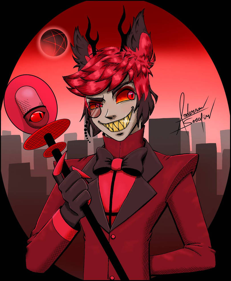 Alaster Alastor, the Radio Demon from Hazbin Hotel by AndersonSerafim on DeviantArt