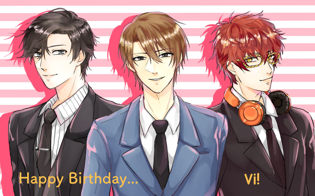 Vi's Birthday Art!!