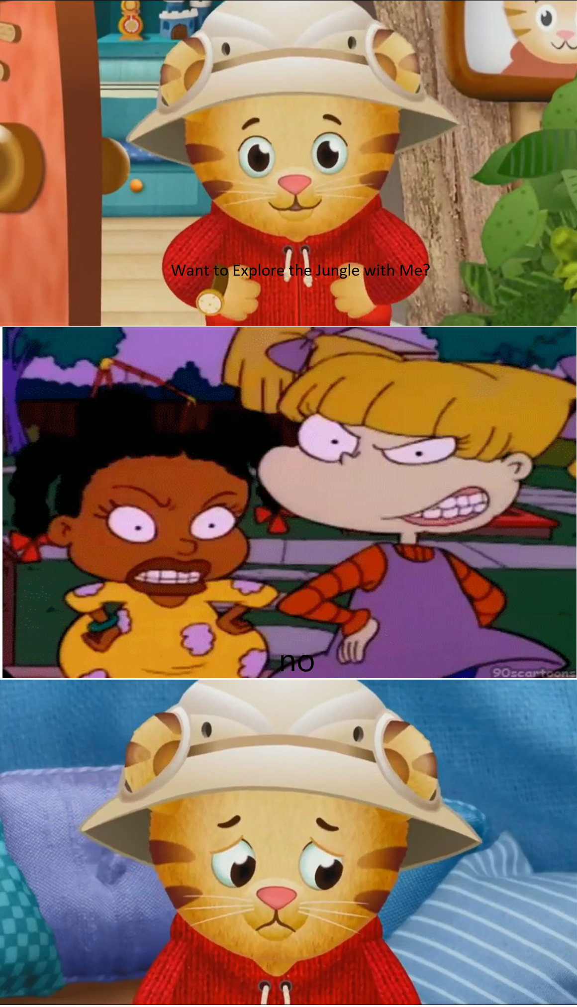 daniel tiger esse no angelica and Susie by julinhafidelis on DeviantArt