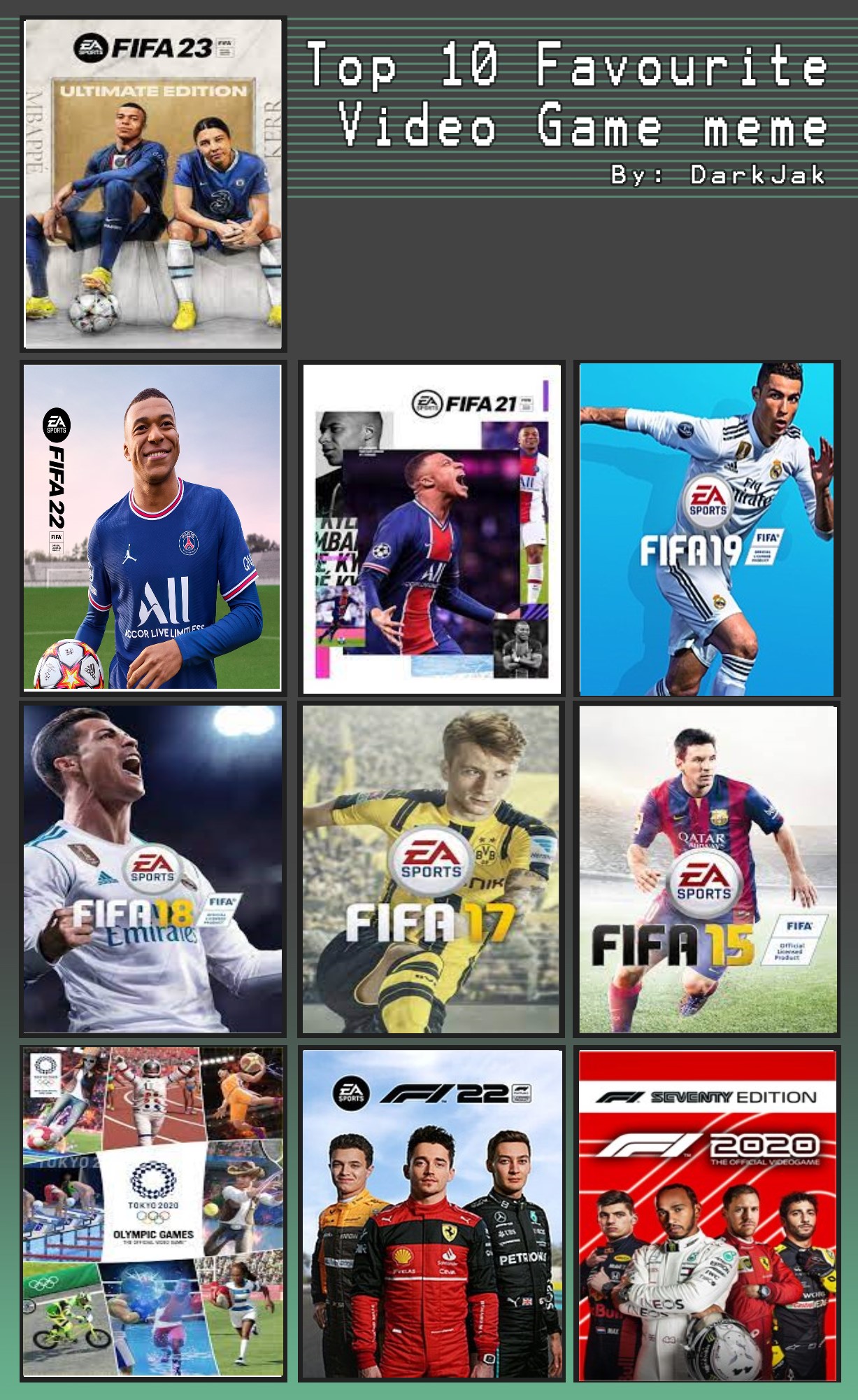 Top 10 Video Game meme fifa games by julinhafidelis on DeviantArt