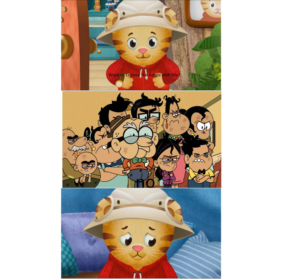 Deviantart Daniel Potty Deviantart Blank Doesn T Want To Help Daniel Tiger By family by julinhafidelis on ...