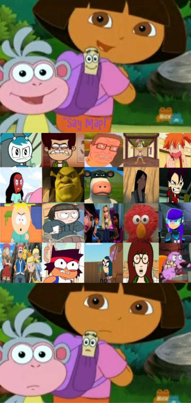 Reupload Who Said No To Dora Boots And Map ran by julinhafidelis on ...