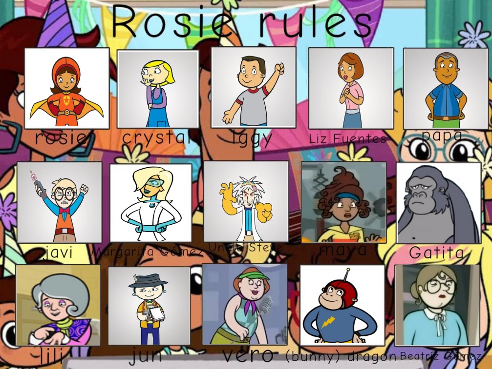 Rules Characters Rosie Rules Cast Meme By wordgirl by julinhafidelis on DeviantArt