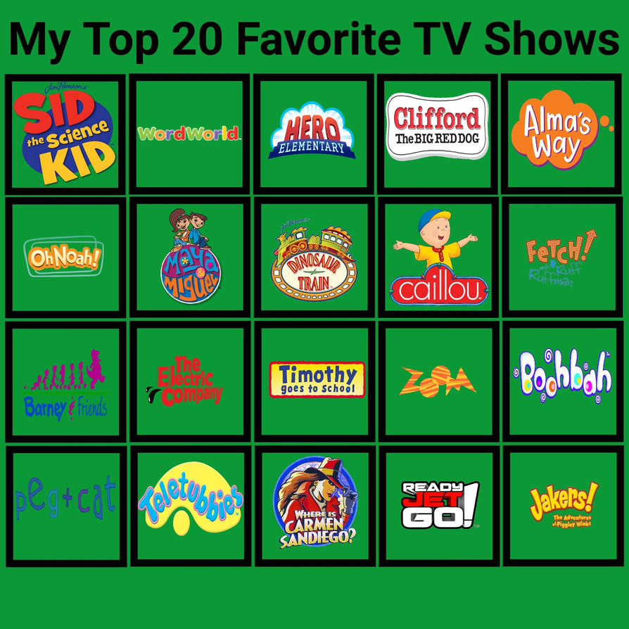Top 20 Favorite Tv Shows 02 Pbs Kids By Julinhafidelis On DeviantArt Top 20 favorite tv shows 02 pbs kids by julinhafidelis on deviantart