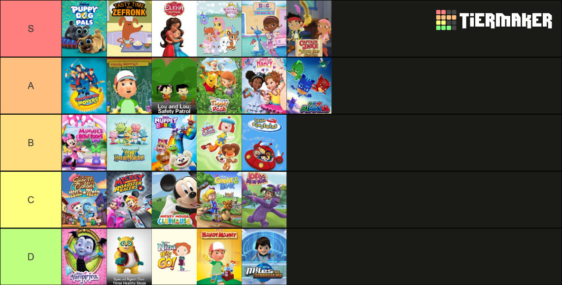 New Disney Junior Shows 2025