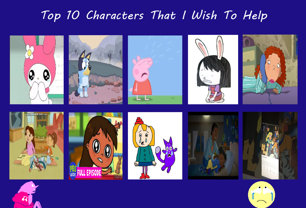 My Top 10 Characters That I Wish To Help By Julinhafidelis On Deviantart My Top 10 Characters That I Wish To Help By Julinhafidelis On Deviantart