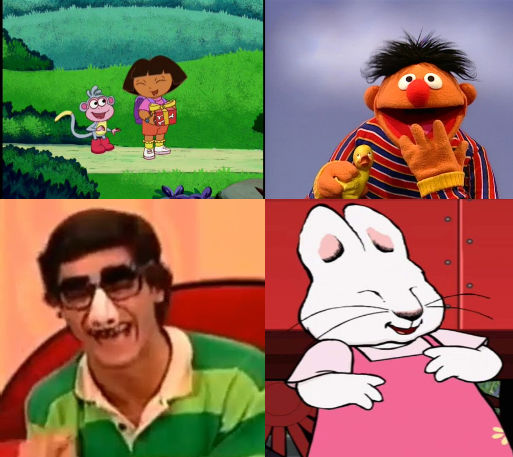 Fun Character Reaction 4 Laughing Characters Reaction Template by julinhafidelis on DeviantArt