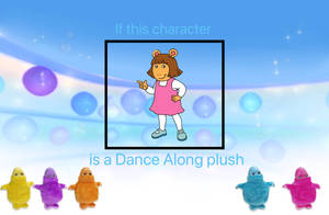 If DW Read os a Dance Along Plush