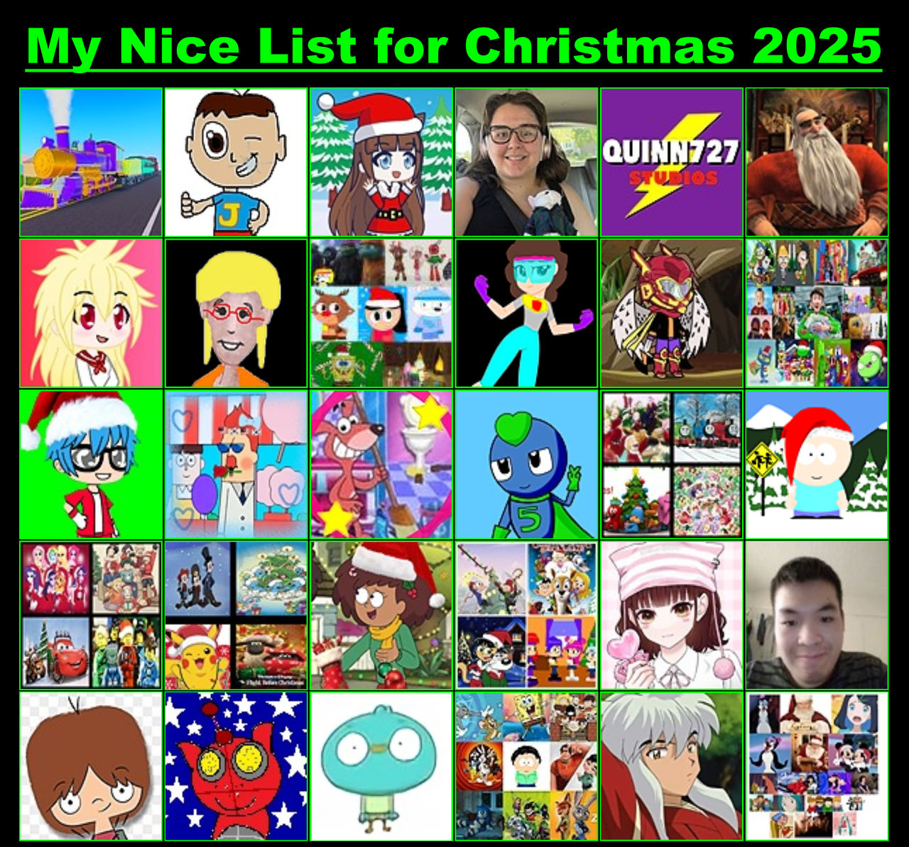 My Nice List for Deviantart users 2025 by julinhafidelis on DeviantArt