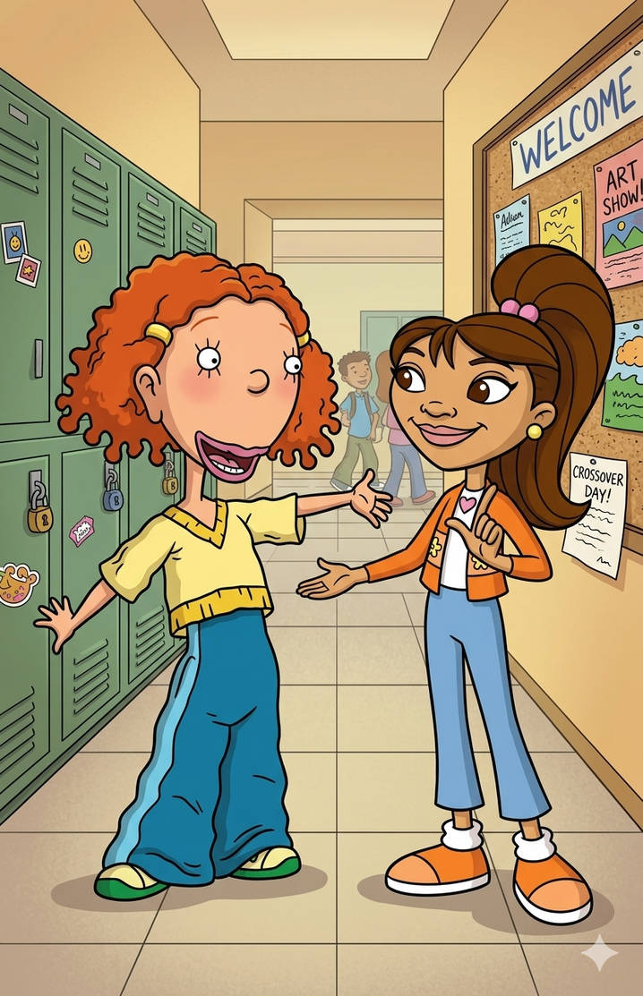 Ginger Foutley Meets Maya Santos by julinhafidelis on DeviantArt