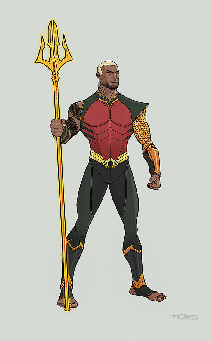 AquaLad /AquaMan redesign by Toks-S