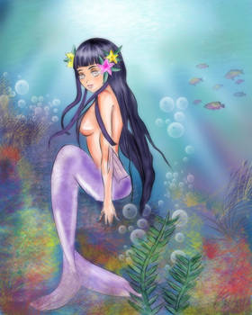 Hinata Mermaid edit