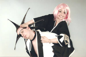 Kenpachi and Yachiru cosplay