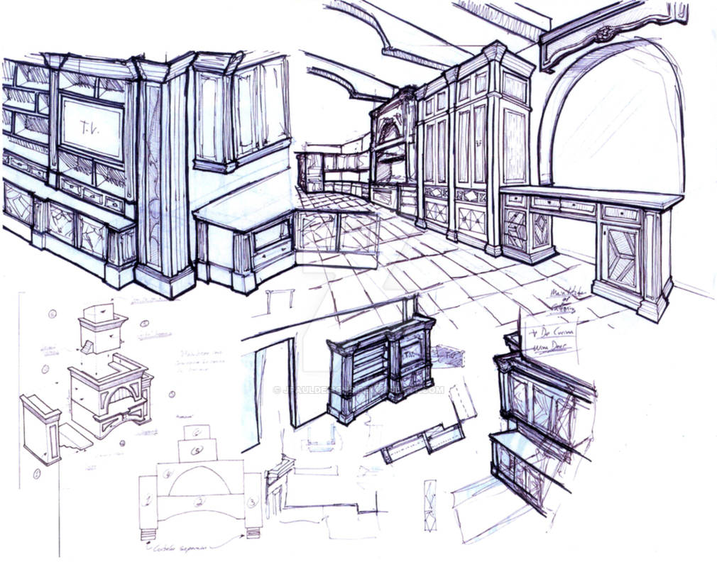 Private Residence Main Kitchen by JPaulDesigns on DeviantArt