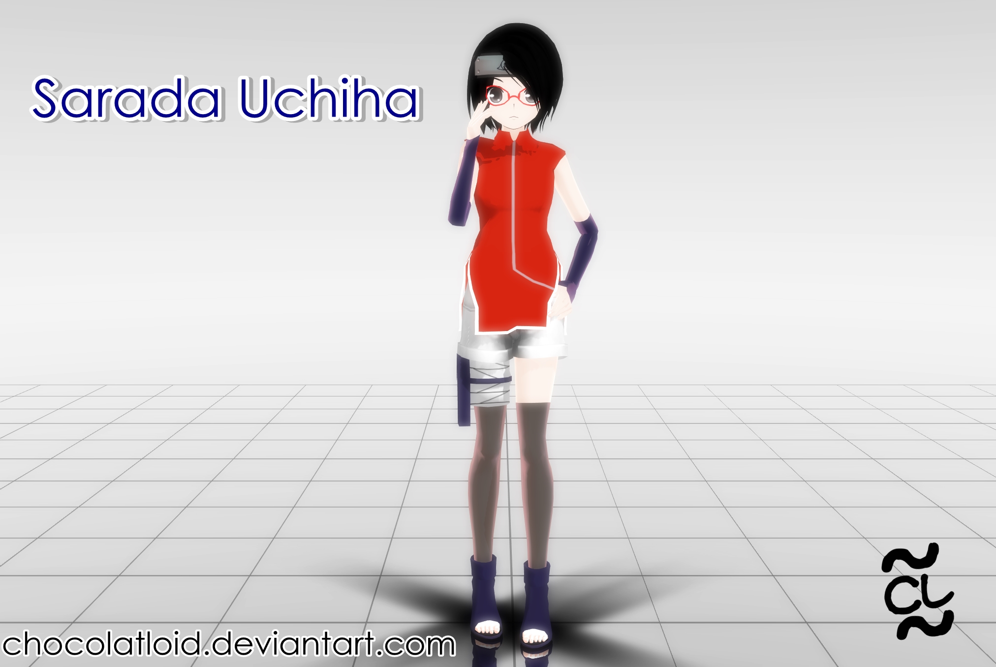 Sarada Uchiha - MMD | DL |