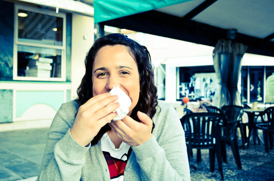 Breakfast in Viareggio