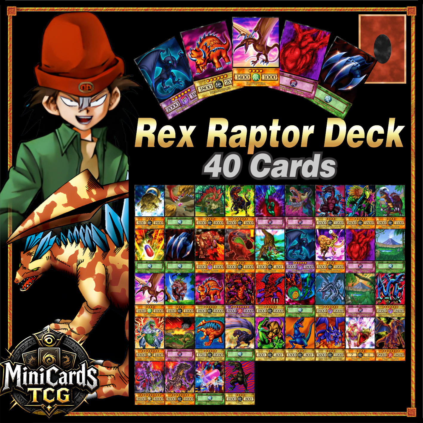 yugioh rex raptor deck Rex Raptor Deck Orica