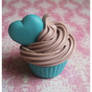 cupcake with heart