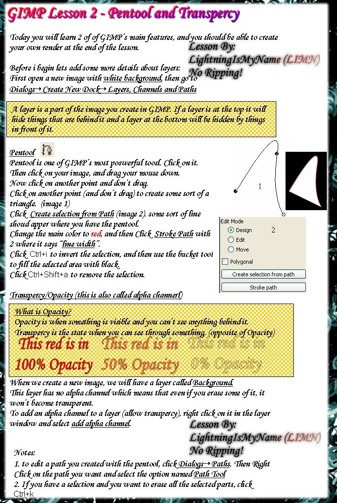 GIMP Lesson 2 by LightningIsMyName on DeviantArt