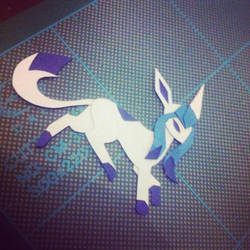 Glaceon papercraft