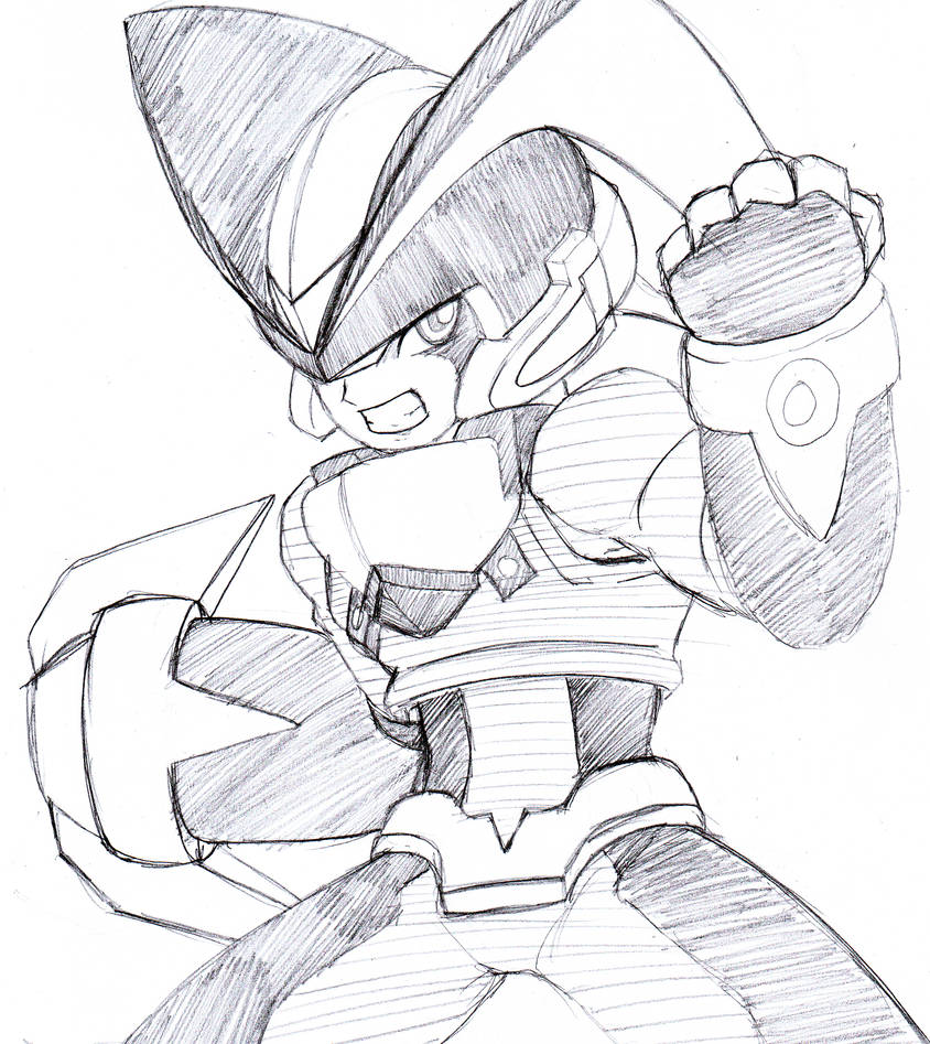 Model Hx Mega Man ZX Model BX by DariusXII on DeviantArt