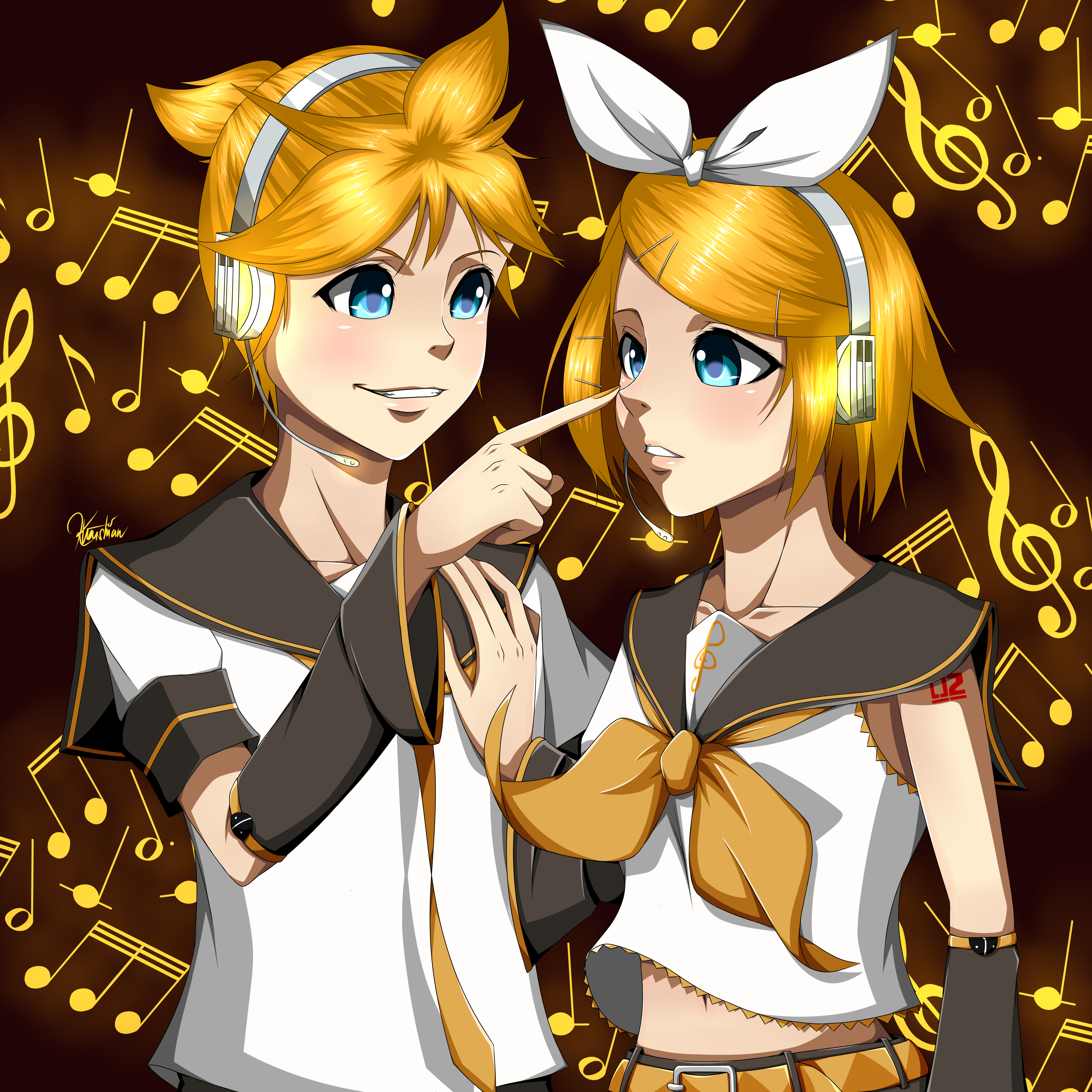 Kagamine Rin and Len (Vocaloids)